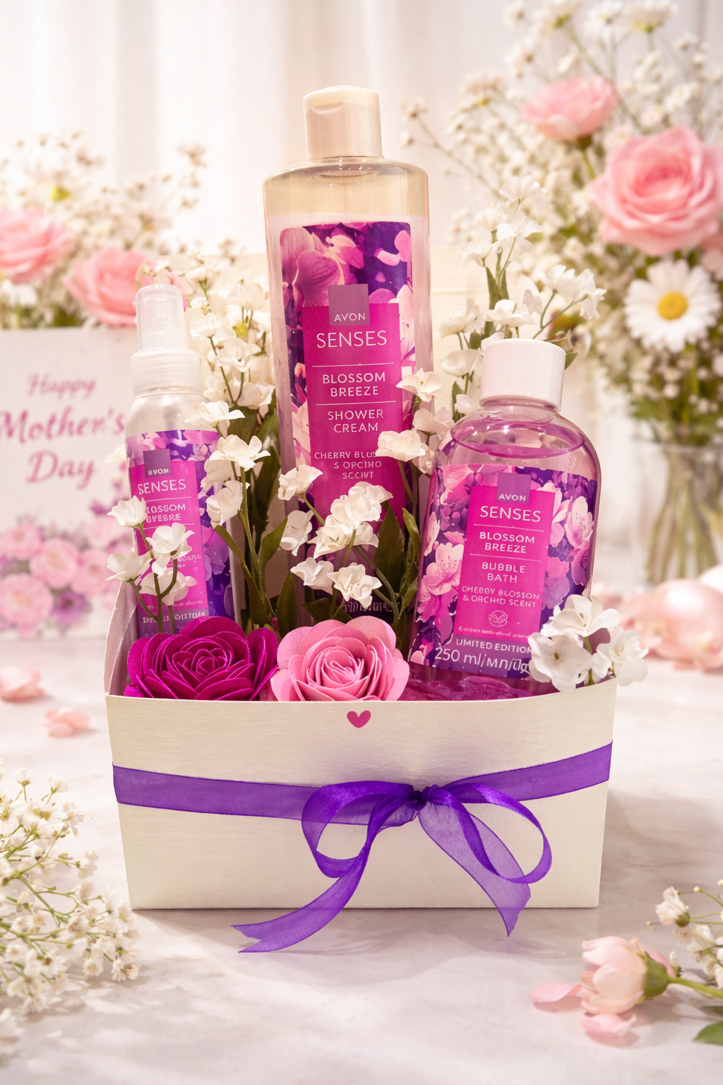 Avon Senses Blossom Breeze Box Bouquet · AVON Malta Avon Senses Blossom Breeze Box Bouquet · AVON Malta