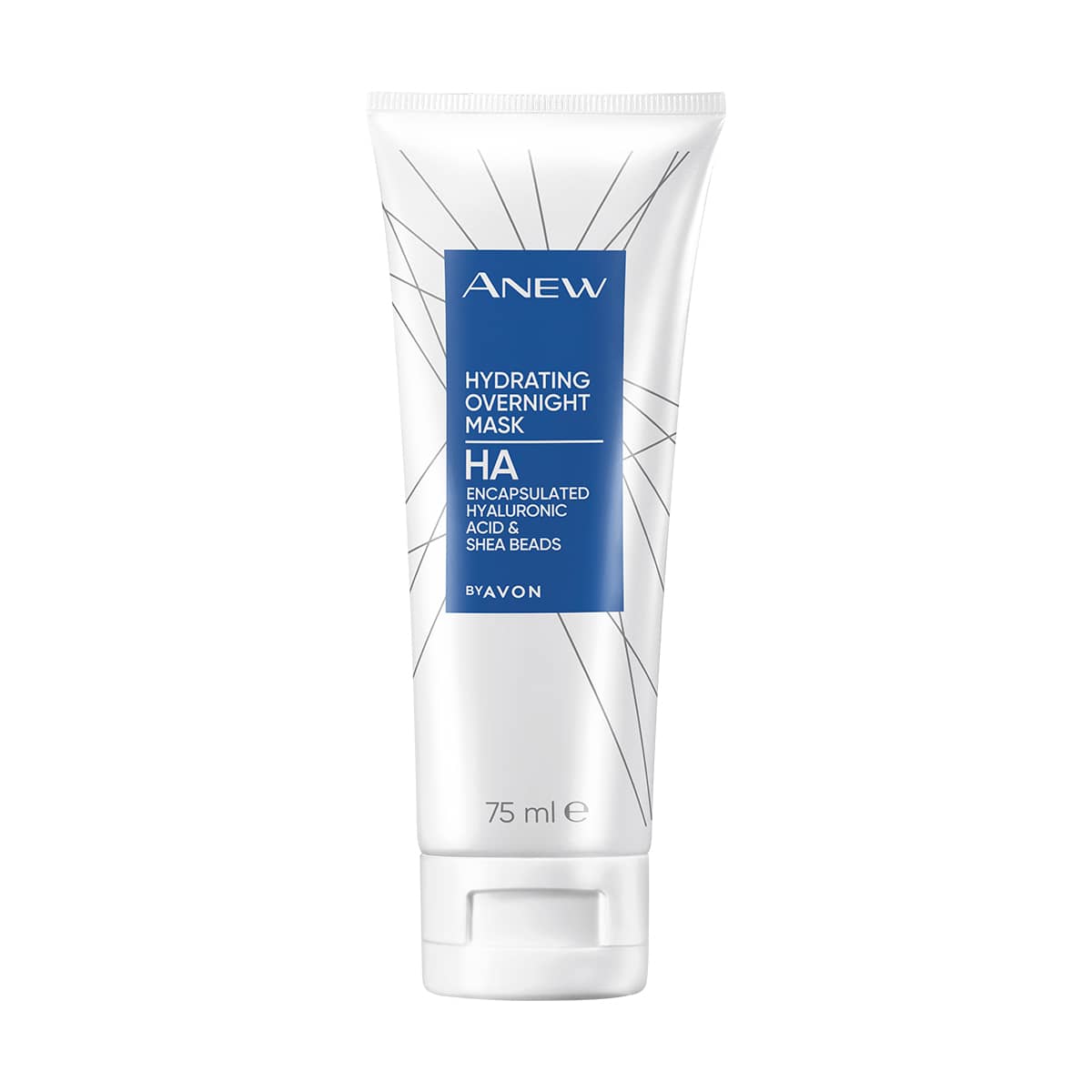 Masque De Nuit Régénérant Et Hydratant AVON ANEW Pour Peaux Matures - 75ml Avec Acide Hyaluronique
