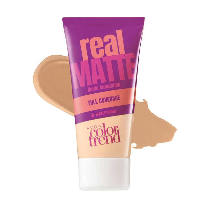 Color Trend Real Matte Liquid Foundation Natural Beige 1318505 30ml