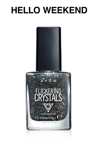 Avon True Flickering Crystals Nail Enamel