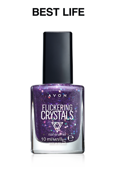 Avon True Flickering Crystals Nail Enamel