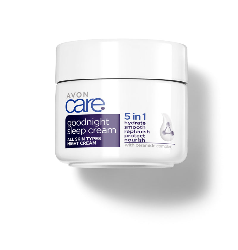 Avon Care 5-in-1 Goodnight Sleep Face Cream 100ml – With Ceramide Complex