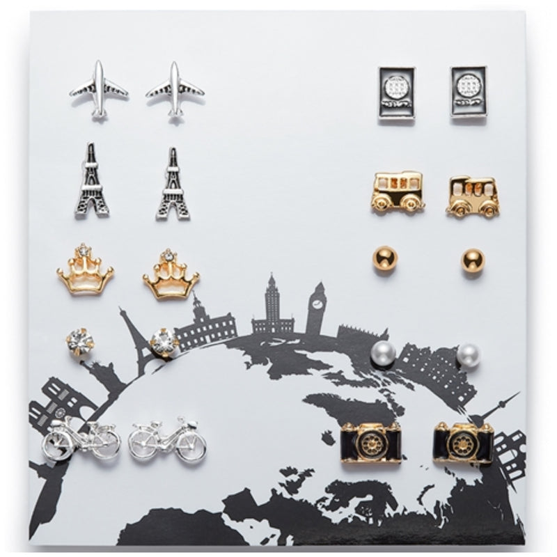 Analicia 10 Piece Travel Earring Giftset