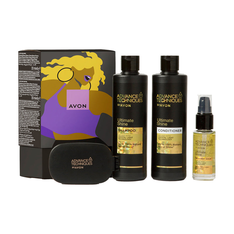 Advance Ultimate Shine Bright Hair Care Gift Set