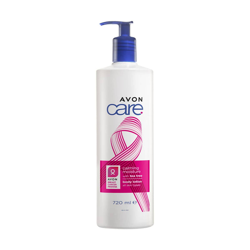 Avon Care Calming Moisture with Tea Tree Body Lotion Breast Cancer Promise 720ml
