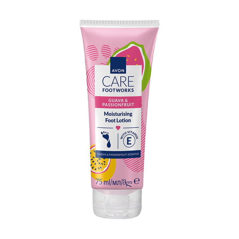 Avon Care Footworks Guava & Passion Fruit Moisturising Foot Lotion