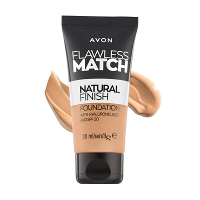 Avon Flawless Match Natural Finish Foundation Creamy Natural 1507125 30ml