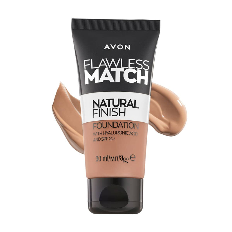 Avon Flawless Match Natural Finish Foundation Light Beige 1507120 30ml