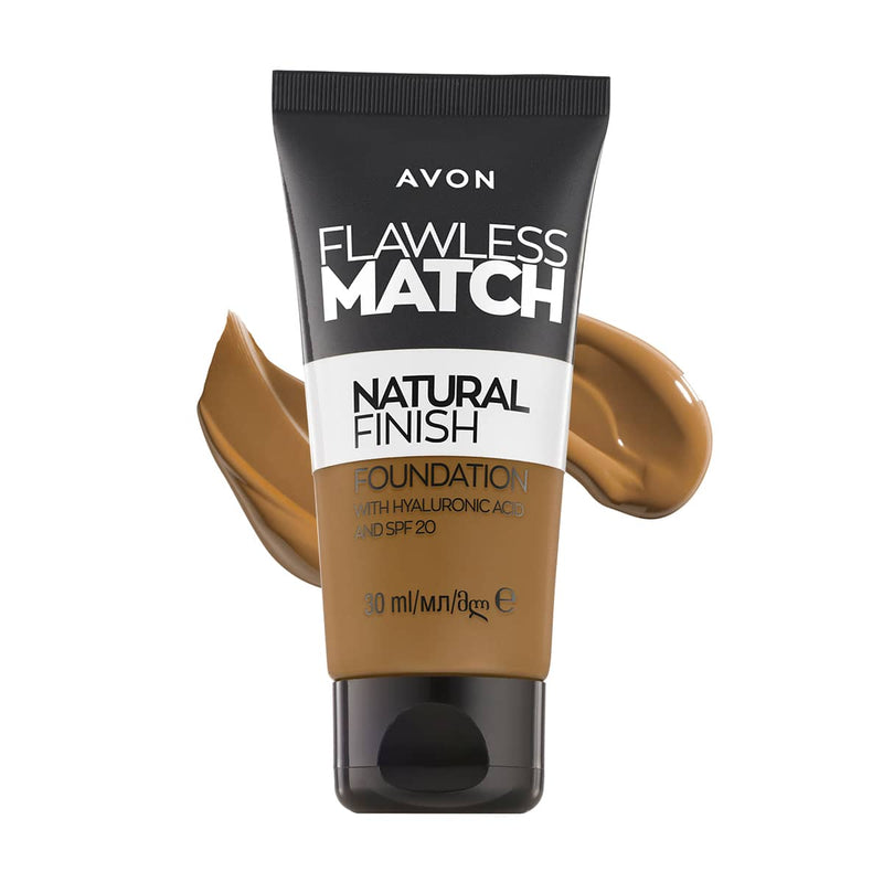 Avon Flawless Match Natural Finish Foundation Light Caramel 1507146 30ml