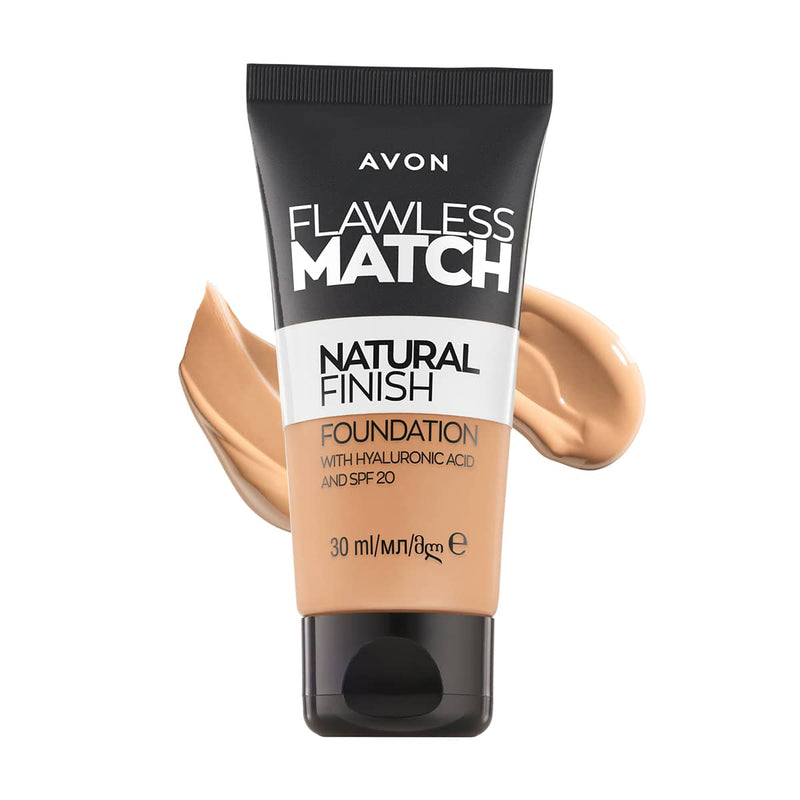 Avon Flawless Match Natural Finish Foundation Light Ivory 1507119 30ml