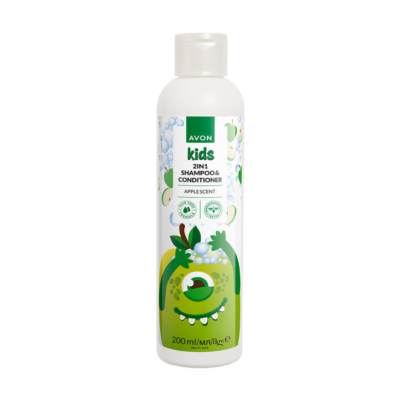 Avon Kids 2in1 Shampoo & Conditioner Apple