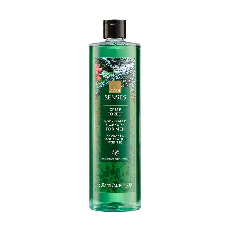 Avon Senses Crisp Forest Gel Banho