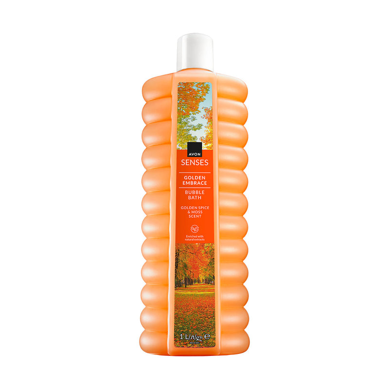 Avon Senses Golden Embrace Bubble Bath 1000ml
