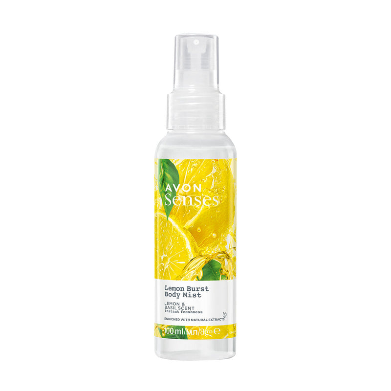 Avon Senses Lemon Burst Body Mist 100ml