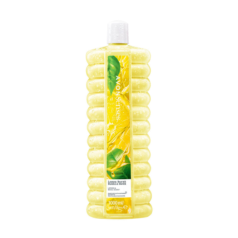 Avon Senses Lemon Burst Bubble Bath 1000ml