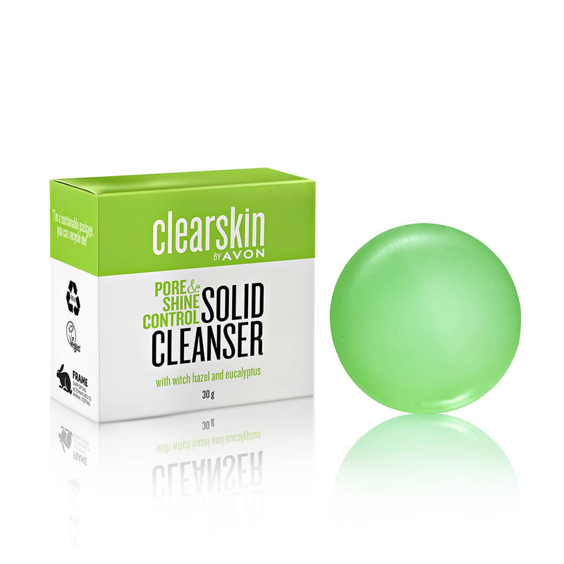 Clearskin Pore & Shine Control Solid Cleanser 30gr