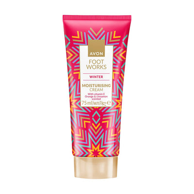 Foot Works Winter Orange & Cinnamon Moisturising Foot Cream 75ml