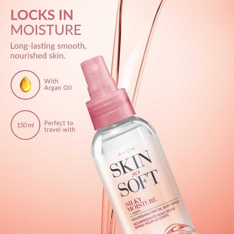 Skin So Soft Silky Moisture Nourishing Dry Oil Spray - 150ml