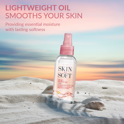 Skin So Soft Silky Moisture Nourishing Dry Oil Spray - 150ml