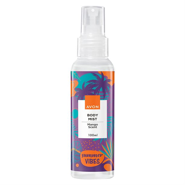 Avon Travel Body Mist Mango Scent - Summer Vibes, 100ml