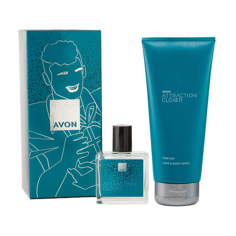 Attraction Closer for Him Eau de Toilette 30ml Gift Set