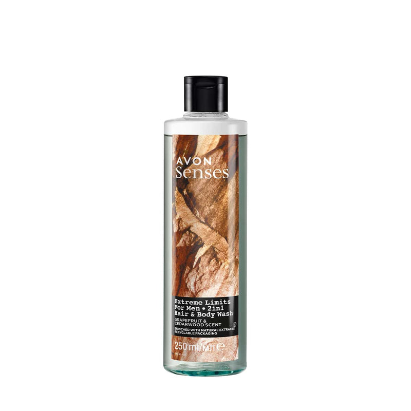 Senses Extreme Limits 2 in 1 Hair & Body Wash 250ml