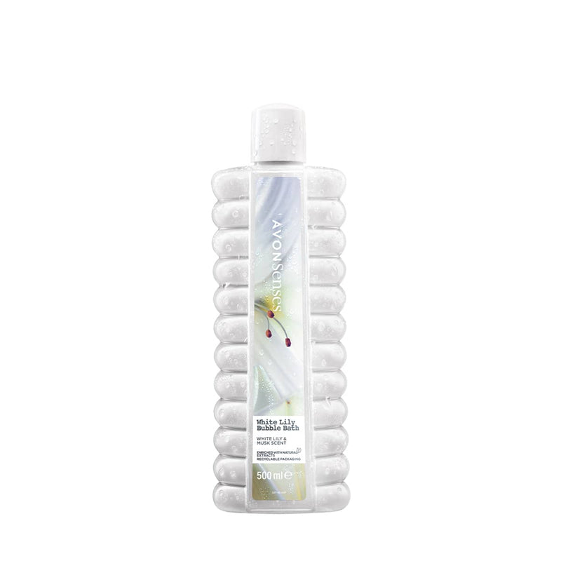 Senses White Lily Bubble Bath 500ml