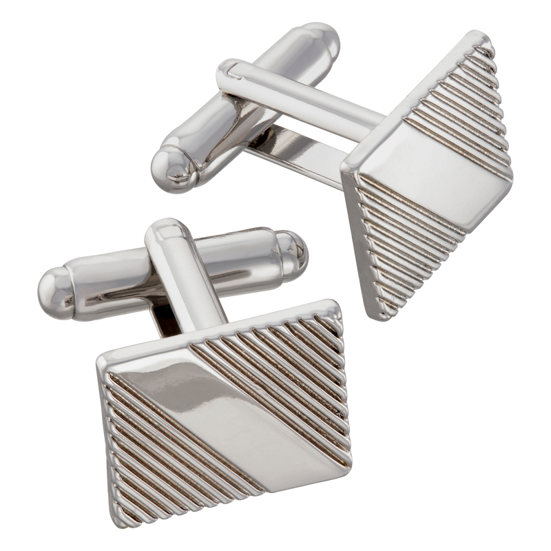 Asher Cufflinks and Tie Pin Set