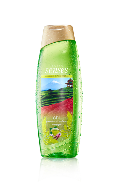 Senses Chi Green Tea & Verbena Shower Gel 500ml
