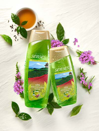 Senses Chi Green Tea & Verbena Shower Gel