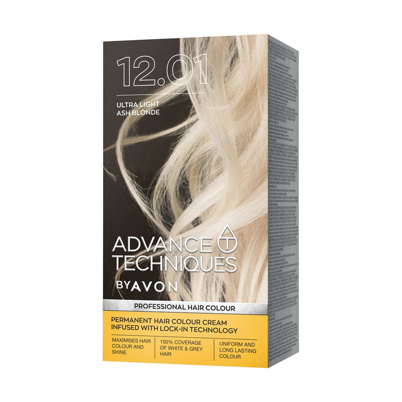 Advance Techniques Professional Hair Colour 12.01 Ultra Light Ash Blonde