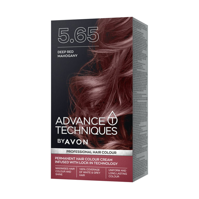 Advance Techniques Professional Hair Colour 5.65 Deep Red Mahogany