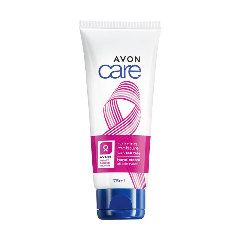Avon Care Calming Moisture with Tea Tree Hand Cream Breast Cancer Promise 75ml
