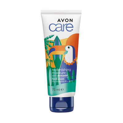 Avon Care Replenishing Moisture with Avocado Hand Cream - Summer Edition 75ml