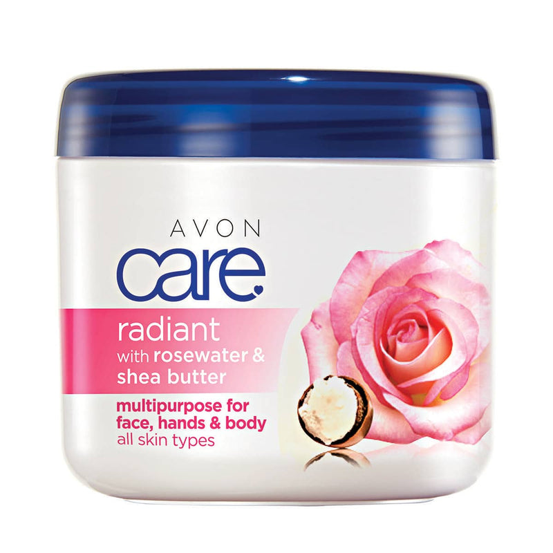 Avon Care Radiant with Rose Water & Shea Butter Multipurpose Cream 400ml