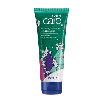 Avon Care Restoring Moisture with Coconut Oil Hand Cream - Festive Edition 75ml