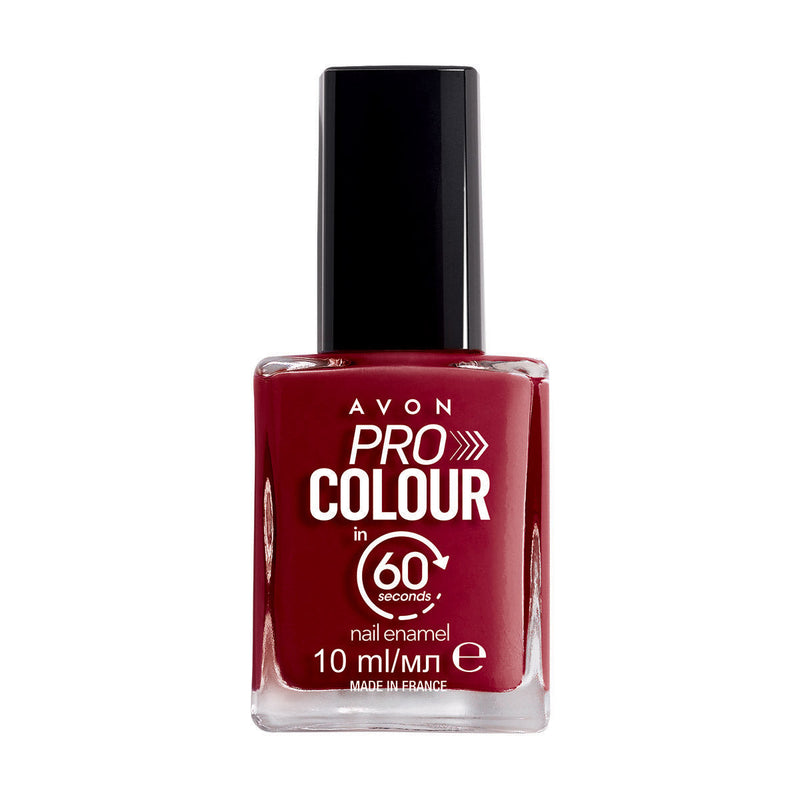 Avon Pro Colour in 60 Seconds Nail Enamel Dashing Red 98542 10ml