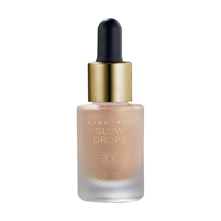 Poudre Compacte Avon Glow Duo Enlumineur - Effet Bronzant & Scintillant, 2 Nuances, 9g - Neuf