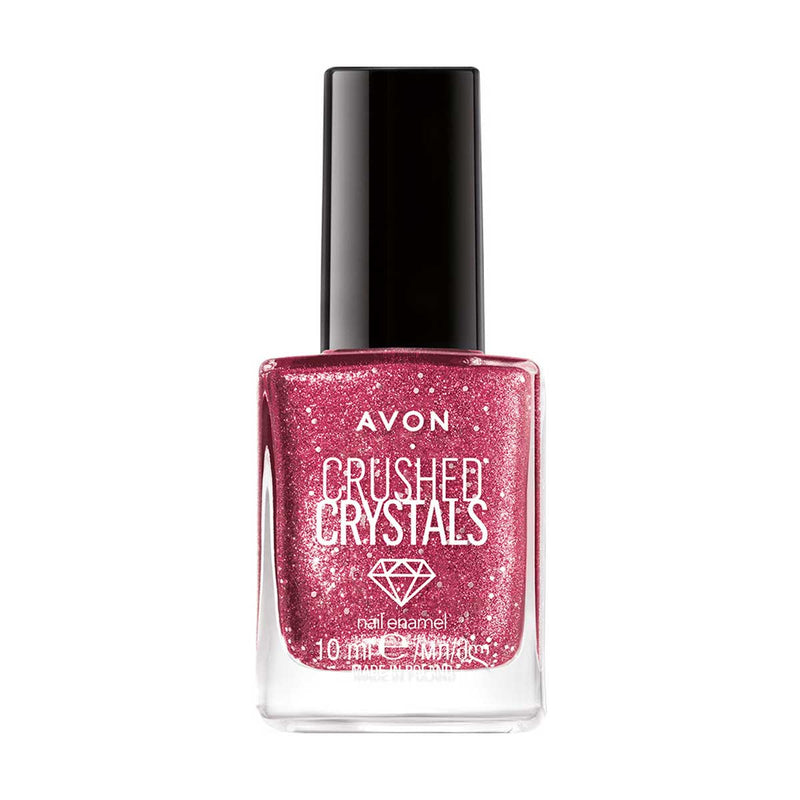 Avon True Crushed Crystals Nail Enamel Rose Quarz 1394096 10ml