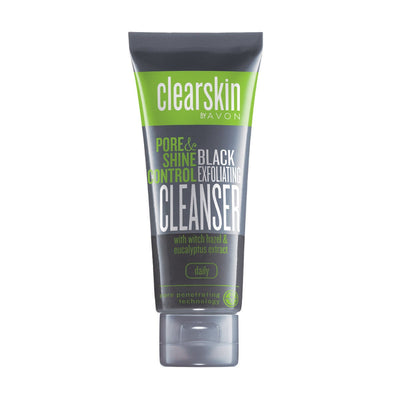 Clearskin Pore & Shine Control Black Exfoliating Cleanser 75ml