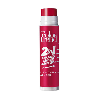 Color Trend 2 in 1 Lip & Cheek & Go! All Red 1437681 4.5gr