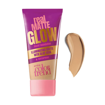 Color Trend Real Glow Iluminating Matte Foundation Natural Beige 1385952 25ml