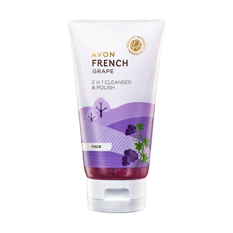 French Grape 2 in 1 Cleanser & Polish Face 100ml