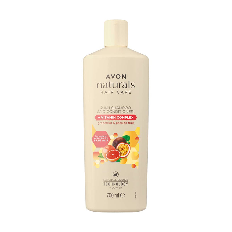 Naturals Grapefruit & Passion fruit 2 in 1 Shampoo & Conditioner 700ml