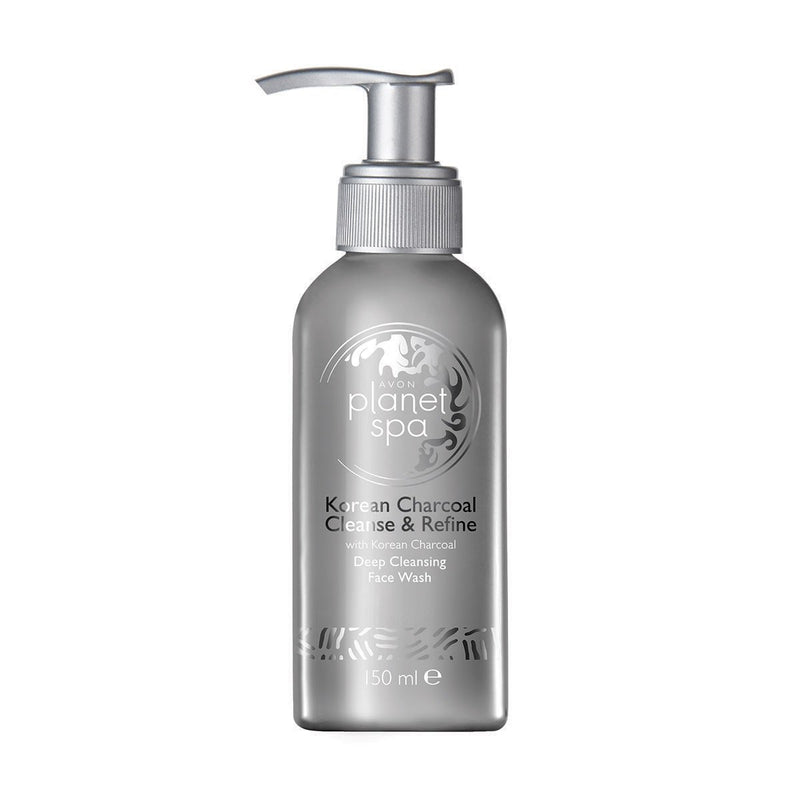 Planet Spa Korean Charcoal Cleanse & Refine Deep Cleansing Face Wash 150ml
