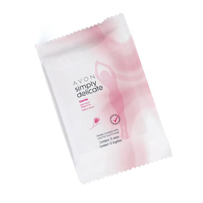 Simply Delicate Feminine Cleansing Wipes 15 pieces