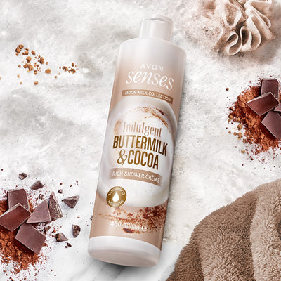 Senses Indulgent Buttermilk & Cocoa Shower Crème